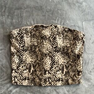 Urban Outfitters snakeskin tube top